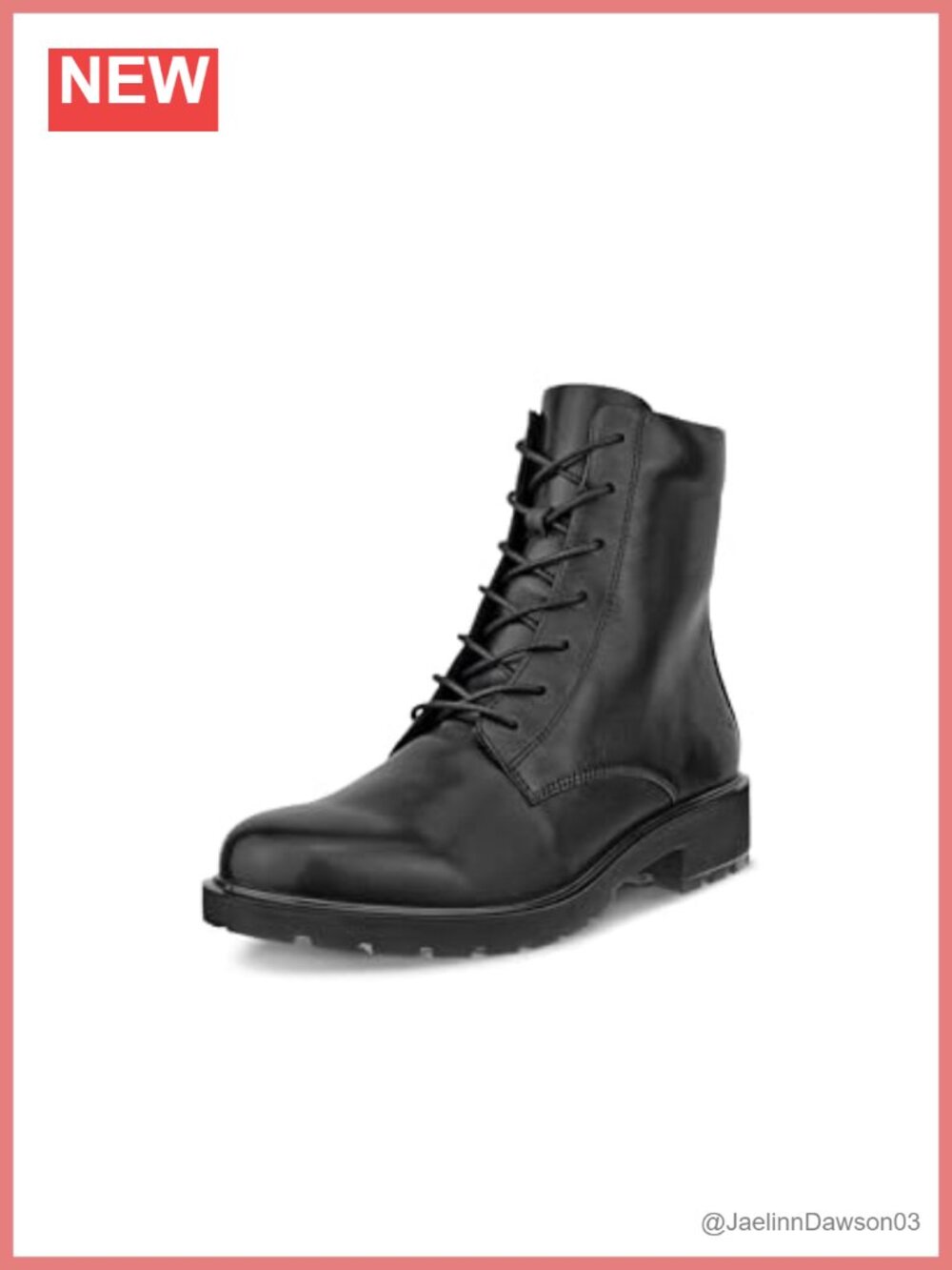 ECCO Women's Ankle Boots Leather Lace-Up Booties